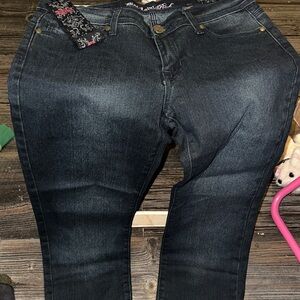 Black Label Women's Midnight Blue Jeans NWT